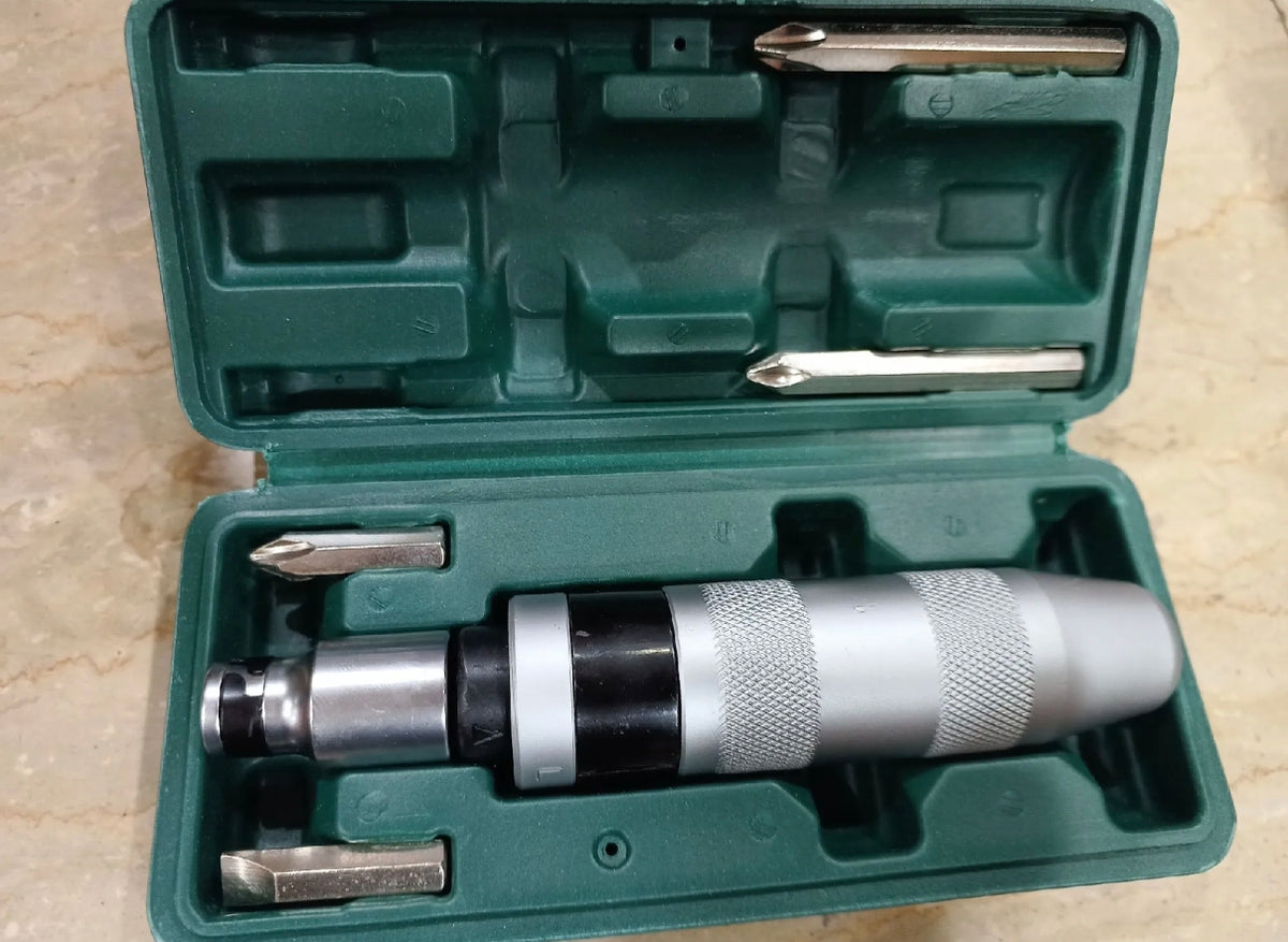 Manual Impact Screwdriver 6 Bits Set