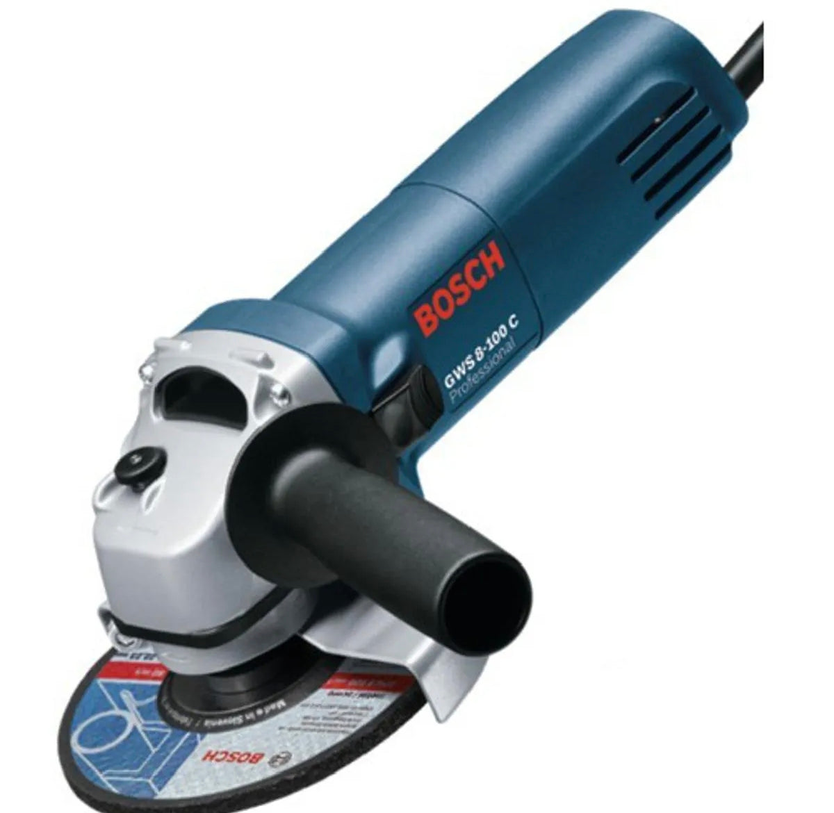 Bosch GWS 8-100 C Professional Angle Grinder 100mm - 850W | 11000 RPM | Heavy Duty Grinder for Metal Cutting & Grinding